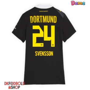 Borussia Dortmund Daniel Svensson #24 Udebanetrøje Dame 2026-27 Kort ærmer Borussia Dortmund Daniel Svensson #24 Udebanetrøje Dame 2026-27 Kort ærmer
